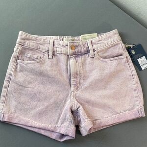 Universal Thread Pastel Lavender High-Rise Denim Shorts
